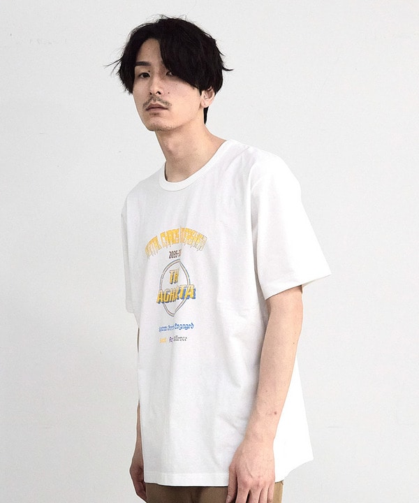 アメリカンコットンロゴプリントTシャツ 詳細画像 7