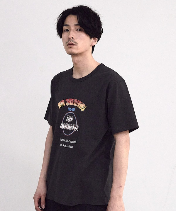 アメリカンコットンロゴプリントTシャツ 詳細画像 ブラック 1