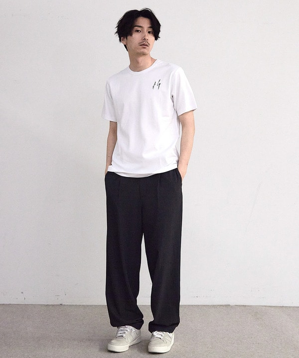 シルケットバックロゴプリントTシャツ 詳細画像 1