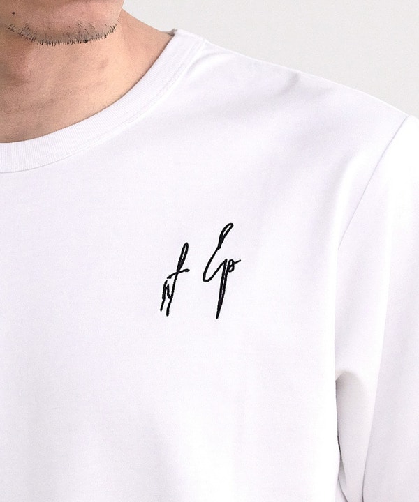 シルケットバックロゴプリントTシャツ 詳細画像 10