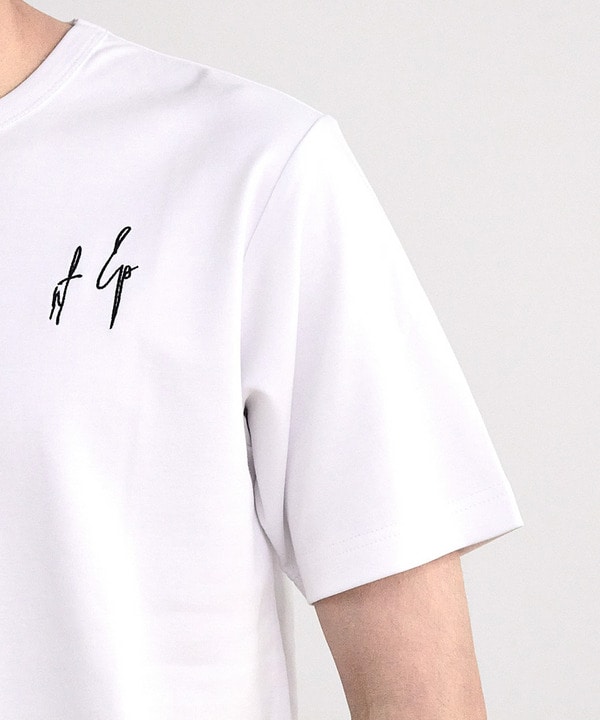 シルケットバックロゴプリントTシャツ 詳細画像 11