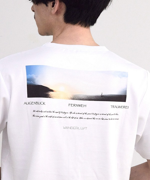 シルケットバックロゴプリントTシャツ 詳細画像 12