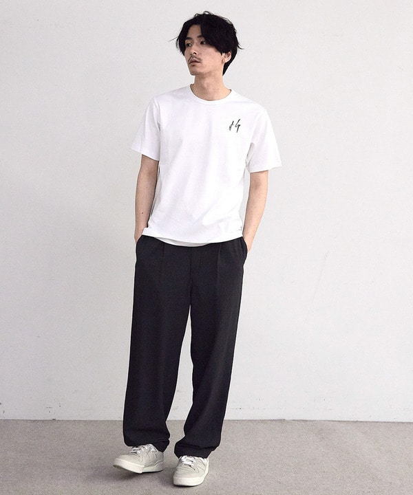 シルケットバックロゴプリントTシャツ 詳細画像 3