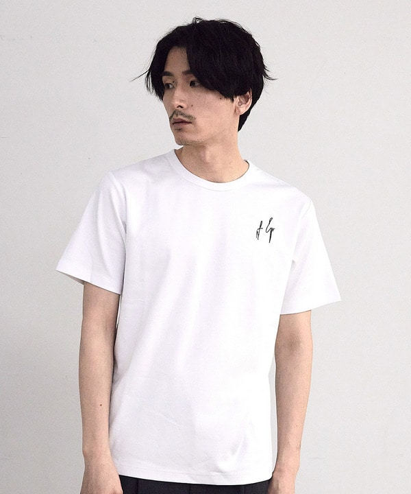 シルケットバックロゴプリントTシャツ 詳細画像 7