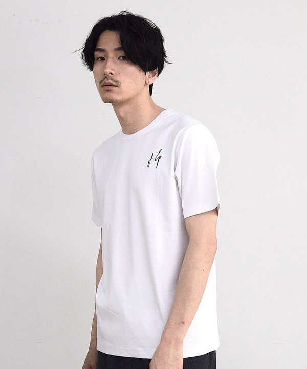 シルケットバックロゴプリントTシャツ 詳細画像 8