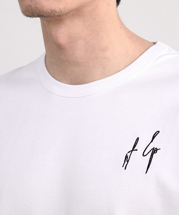 シルケットバックロゴプリントTシャツ 詳細画像 9
