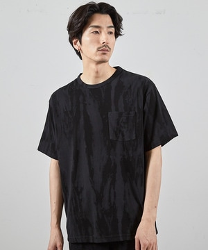 ウォッシュダメージ加工ポケットＴシャツ