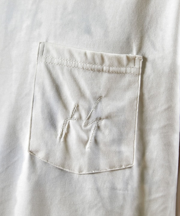 ウォッシュダメージ加工ポケットＴシャツ 詳細画像 10