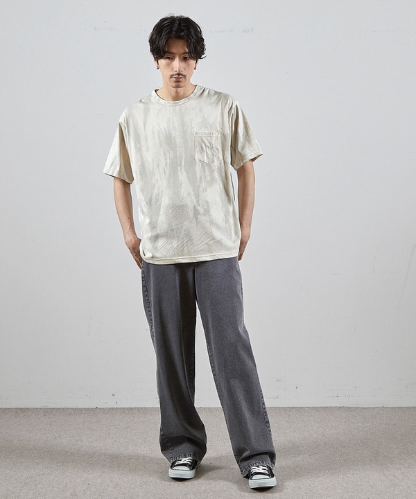 ウォッシュダメージ加工ポケットＴシャツ 詳細画像 11