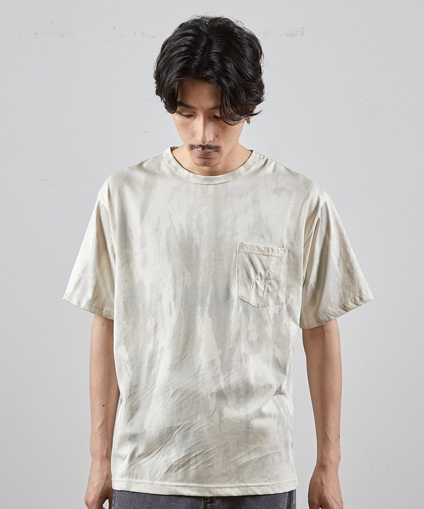 ウォッシュダメージ加工ポケットＴシャツ 詳細画像 6