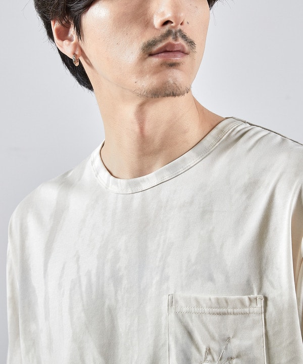 ウォッシュダメージ加工ポケットＴシャツ 詳細画像 7