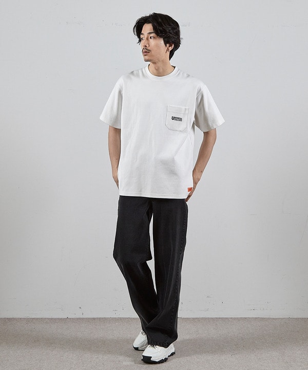 ユニバーサルオーバーオール別注ポケットプリントTシャツ 詳細画像 3
