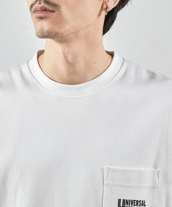 ユニバーサルオーバーオール別注ポケットプリントTシャツ 詳細画像 7