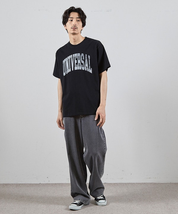 ユニバーサルオーバーオール別注ビンテージ加工プリントTシャツ 詳細画像 2