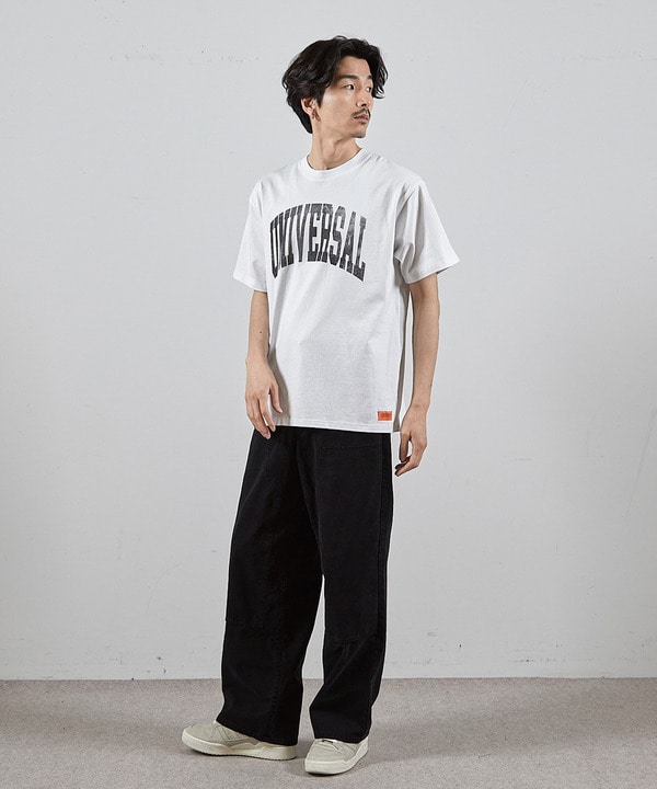 ユニバーサルオーバーオール別注ビンテージ加工プリントTシャツ 詳細画像 3