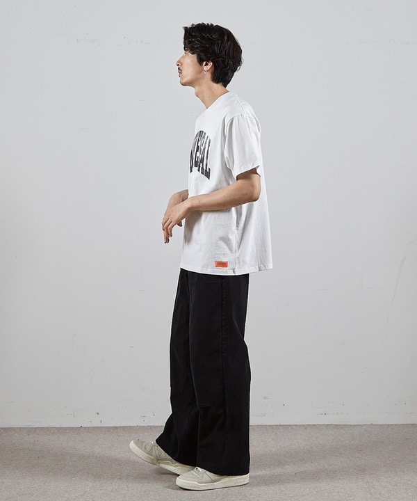 ユニバーサルオーバーオール別注ビンテージ加工プリントTシャツ 詳細画像 4