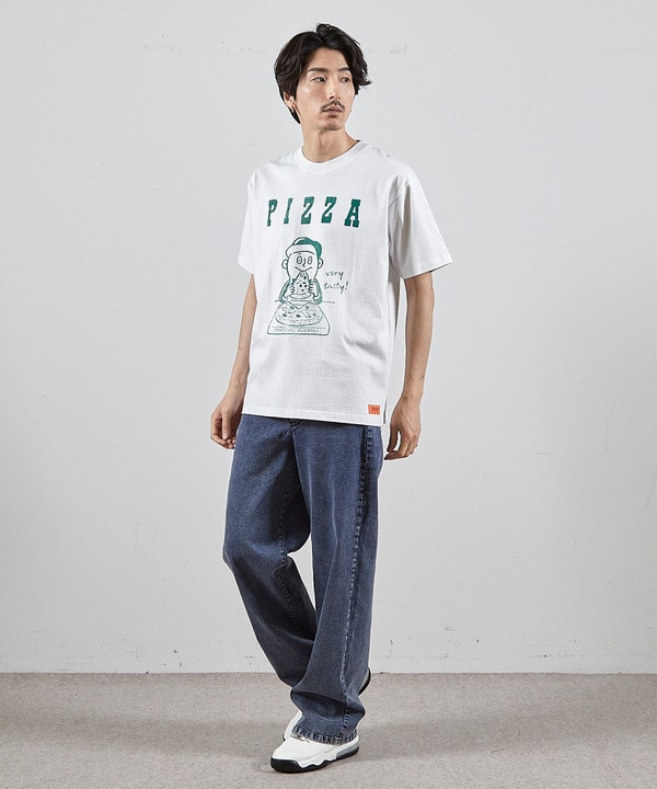 ユニバーサルオーバーオール別注　WINDY JRビンテージ加工プリントTシャツ 詳細画像 1