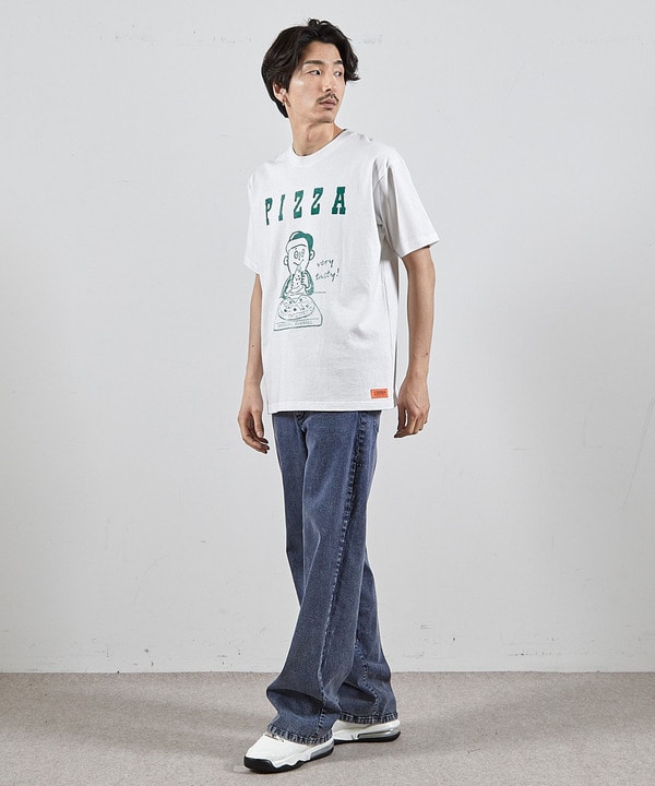 ユニバーサルオーバーオール別注　WINDY JRビンテージ加工プリントTシャツ 詳細画像 3