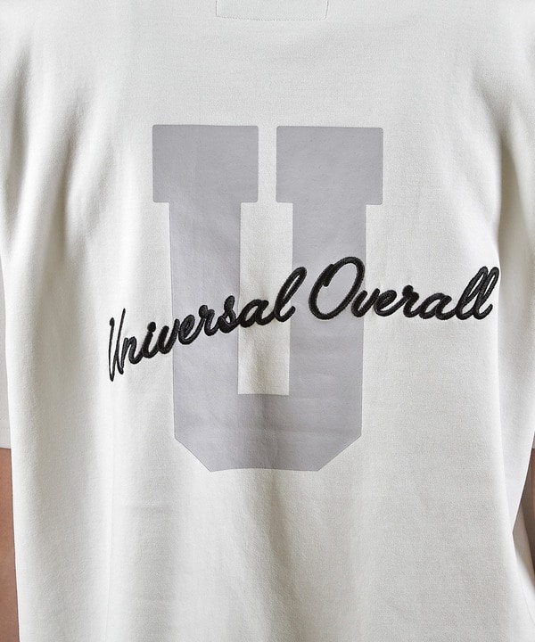 ユニバーサルオーバーオール別注バックプリントロゴししゅうポケットTシャツ 詳細画像 12