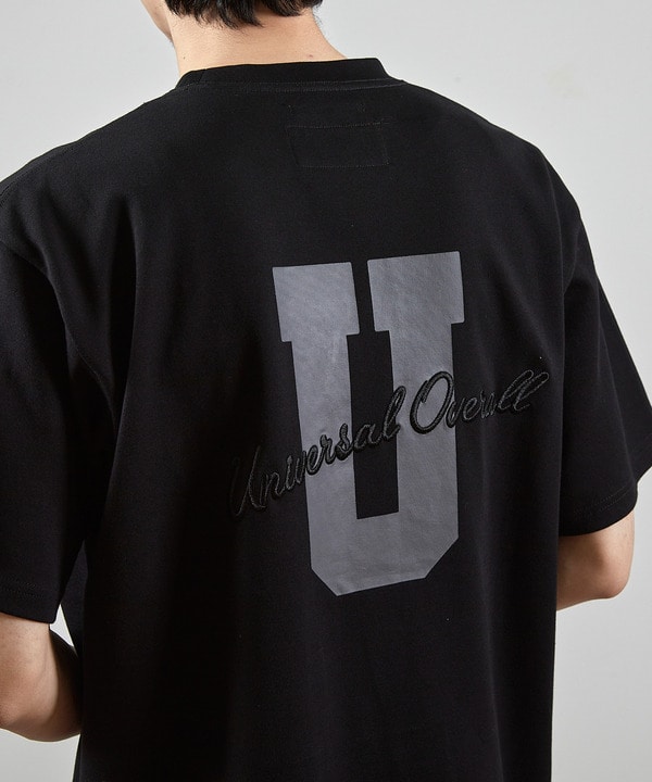 ユニバーサルオーバーオール別注バックプリントロゴししゅうポケットTシャツ 詳細画像 22