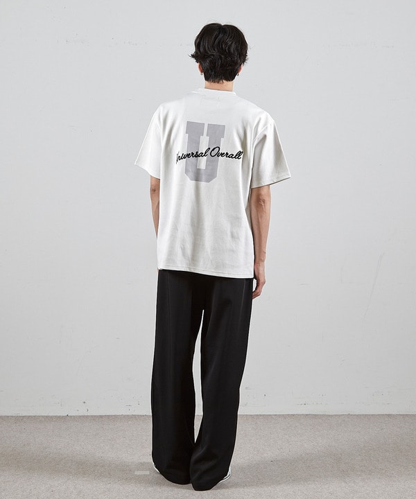 ユニバーサルオーバーオール別注バックプリントロゴししゅうポケットTシャツ 詳細画像 6