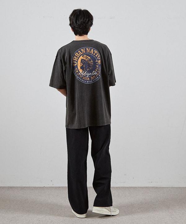 ビンテージサークルロゴピグメントTシャツ 詳細画像 16