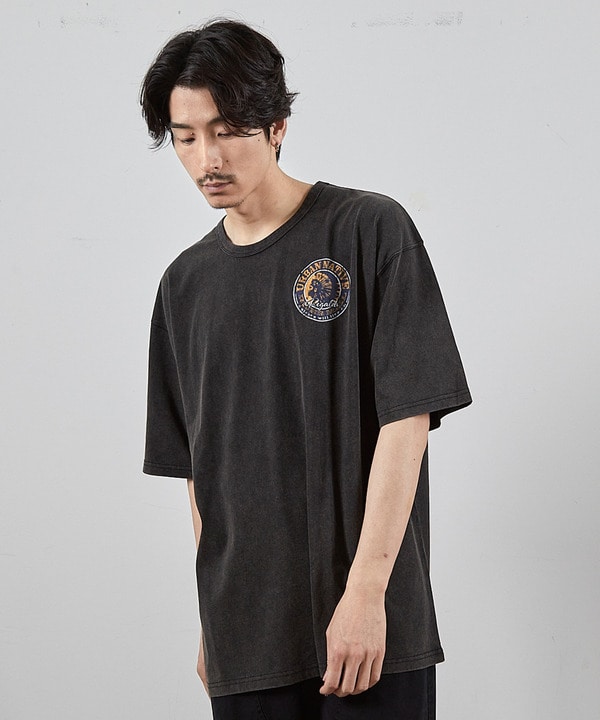 ビンテージサークルロゴピグメントTシャツ 詳細画像 17