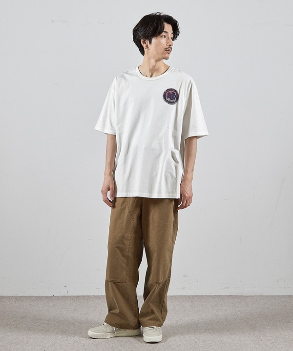 ビンテージサークルロゴピグメントTシャツ 詳細画像 4