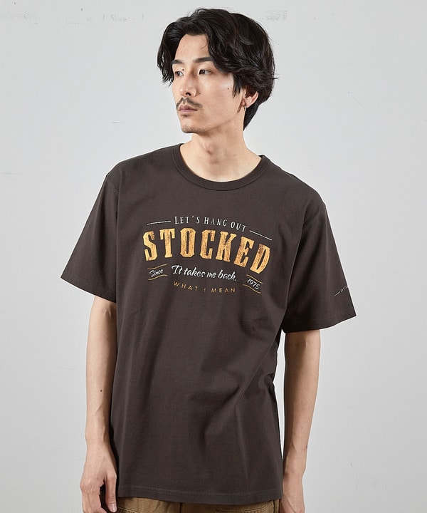 ビンテージロゴUSAコットンTシャツ 詳細画像 ブラック 1
