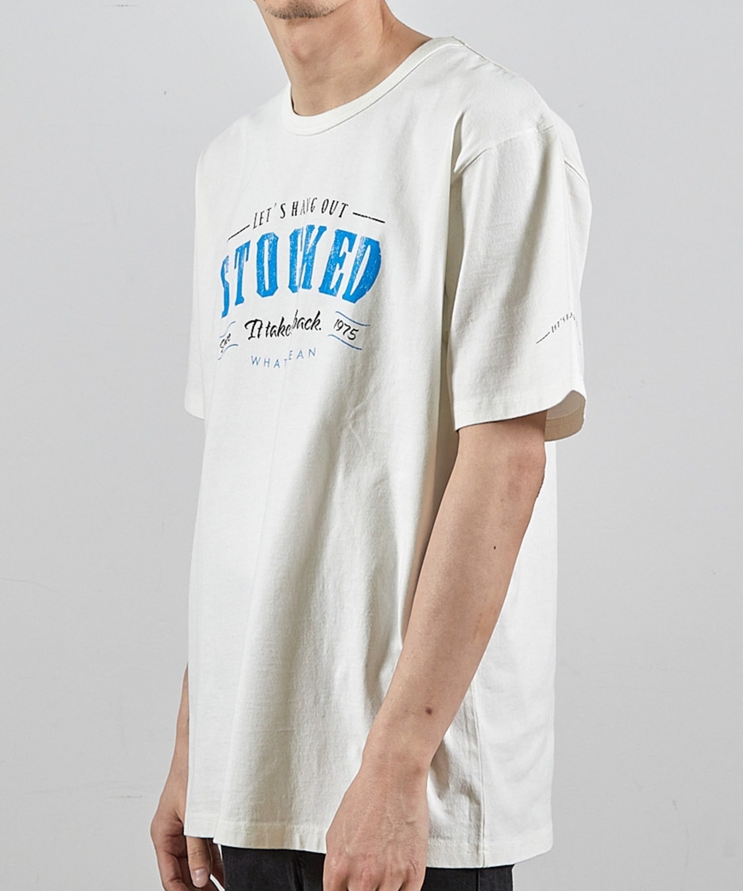 ビンテージロゴUSAコットンTシャツ｜メンズファッション通販 MEN'S