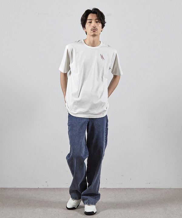 ビンテージワードロゴUSAコットンTシャツ 詳細画像 1