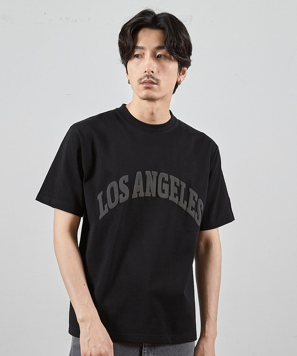 LA発泡プリントロゴししゅうTシャツ 詳細画像 18
