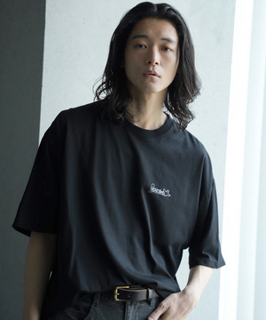 MARK GONZALES別注ロゴプリントオーバーサイズTシャツ