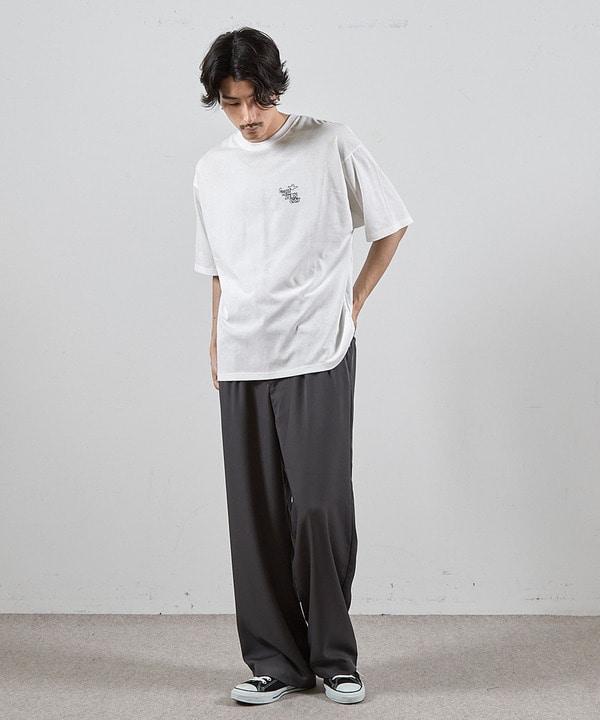 MARK GONZALES別注ロゴプリントオーバーサイズTシャツ 詳細画像 1
