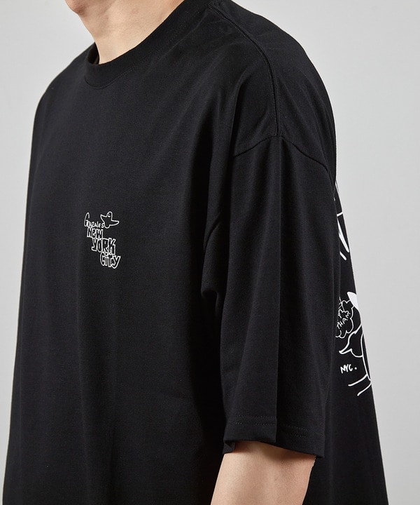 MARK GONZALES別注ロゴプリントオーバーサイズTシャツ 詳細画像 21