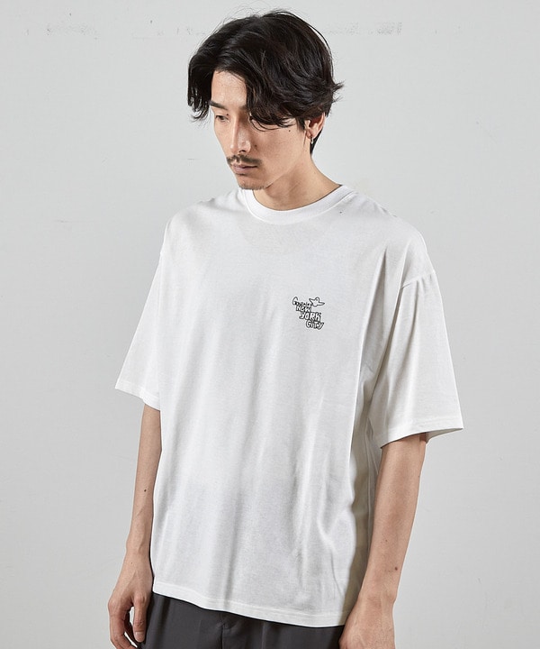 MARK GONZALES別注ロゴプリントオーバーサイズTシャツ 詳細画像 7