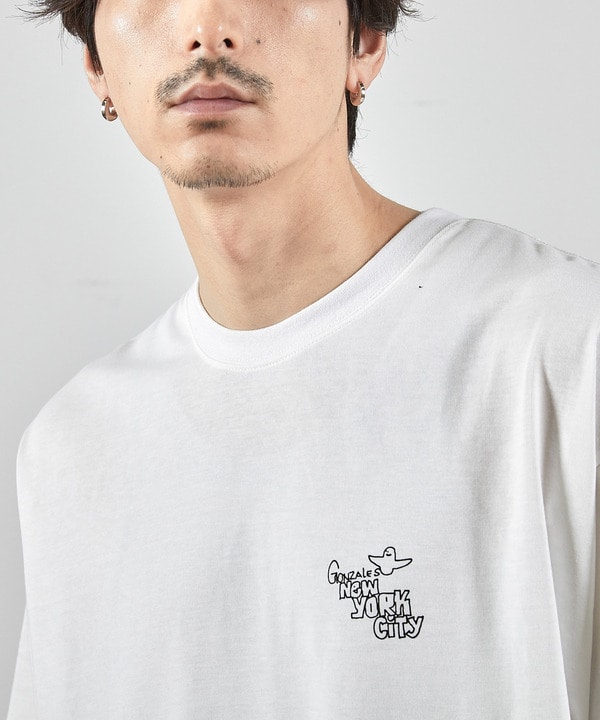 MARK GONZALES別注ロゴプリントオーバーサイズTシャツ 詳細画像 8