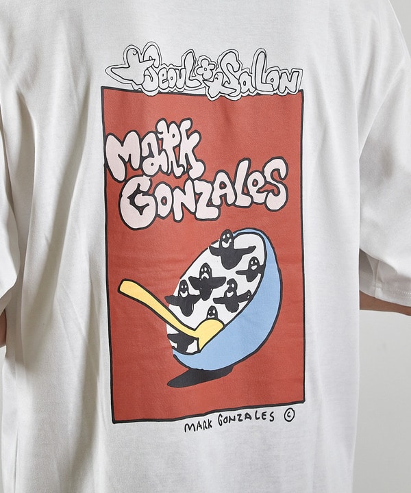 MARK GONZALES別注ロゴプリントオーバーサイズTシャツ 詳細画像 10