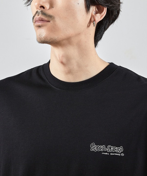 MARK GONZALES別注ロゴプリントオーバーサイズTシャツ 詳細画像 16