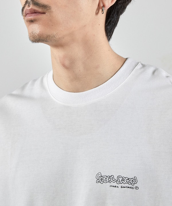 MARK GONZALES別注ロゴプリントオーバーサイズTシャツ 詳細画像 7