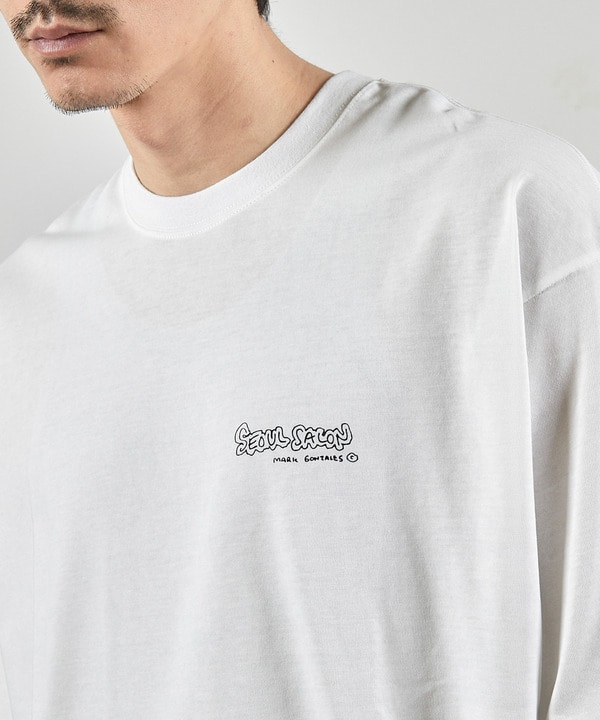 MARK GONZALES別注ロゴプリントオーバーサイズTシャツ 詳細画像 8