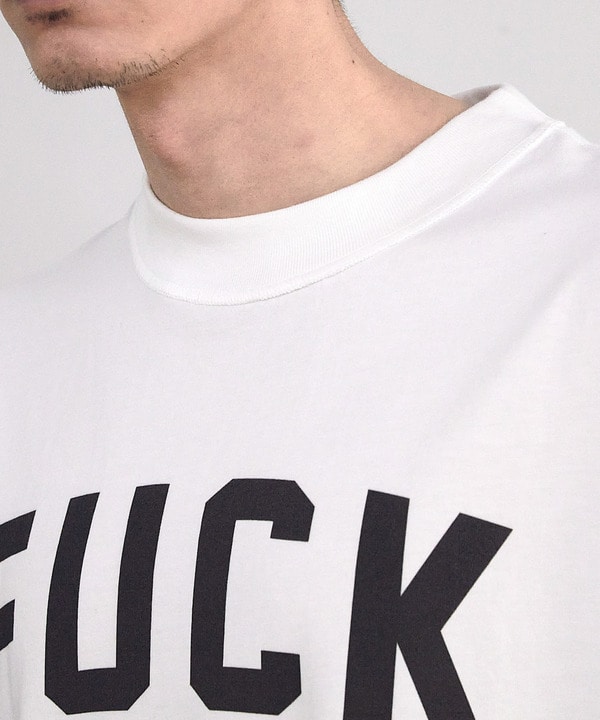 【CHAOTIC】別注FUCK THIS LIFEプリントオーバーサイズTシャツ 詳細画像 10