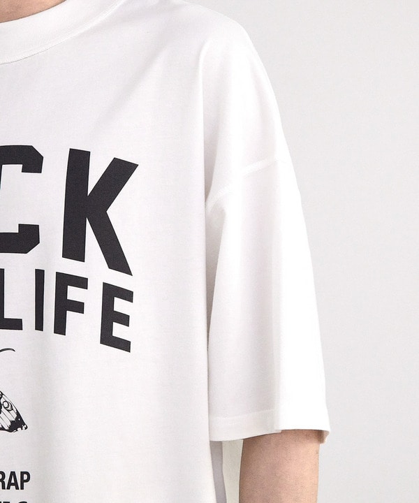 【CHAOTIC】別注FUCK THIS LIFEプリントオーバーサイズTシャツ 詳細画像 11