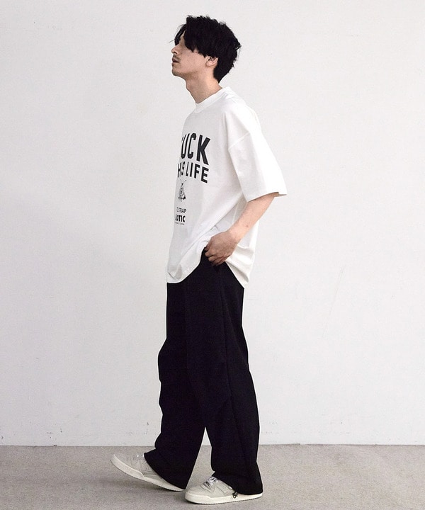 【CHAOTIC】別注FUCK THIS LIFEプリントオーバーサイズTシャツ 詳細画像 5
