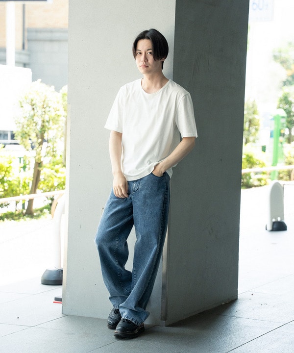 【WEB限定/クールマックス】COOLMAX COTTON BASIC CROPPED TEE 詳細画像 1