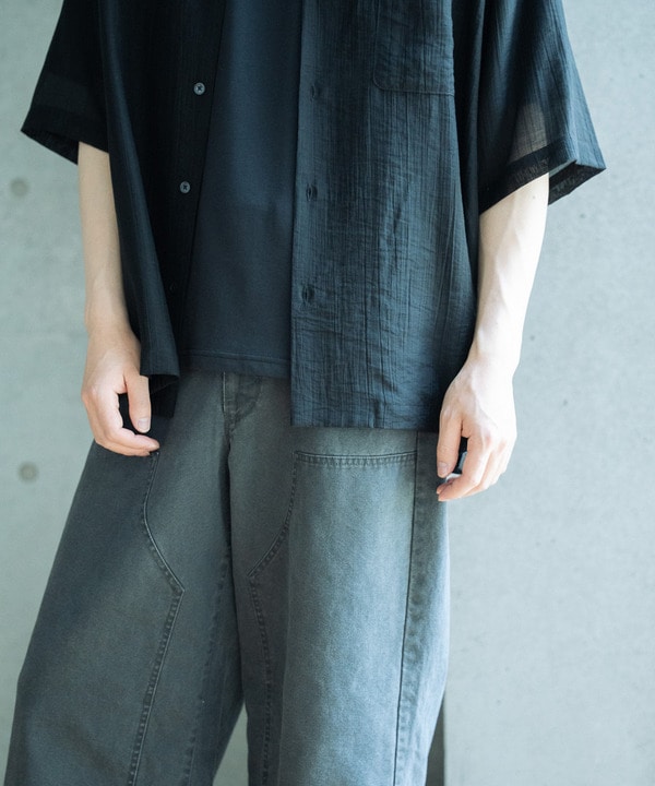 【WEB限定/クールマックス】COOLMAX COTTON BASIC CROPPED TEE 詳細画像 13