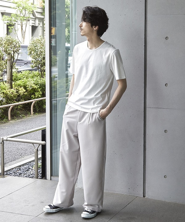 【WEB限定/クールマックス】COOLMAX COTTON BASIC CROPPED TEE 詳細画像 25