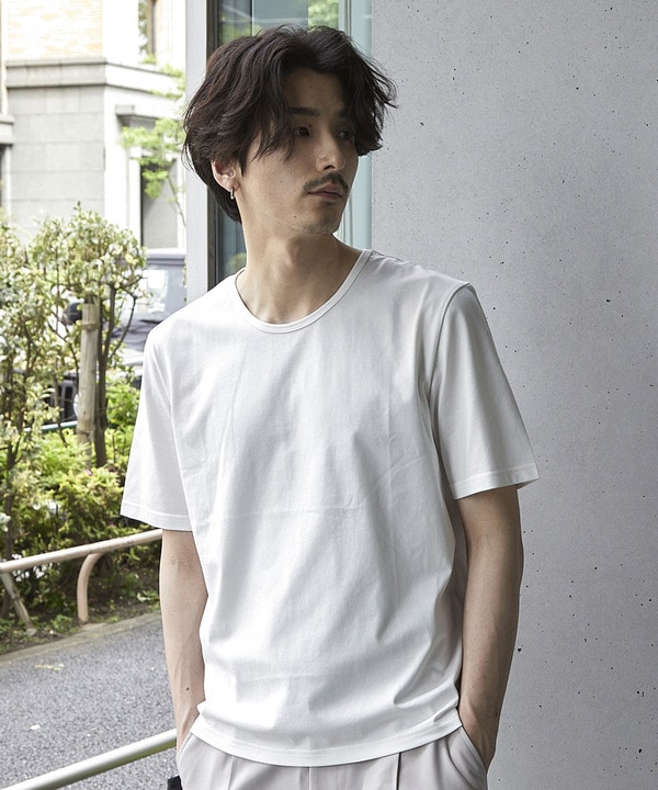 【WEB限定/クールマックス】COOLMAX COTTON BASIC CROPPED TEE 詳細画像 26
