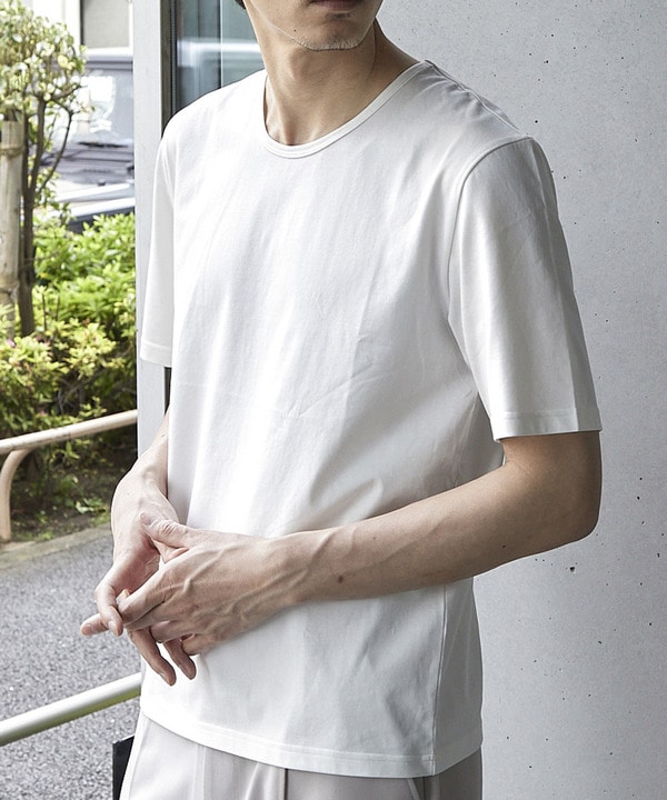 【WEB限定/クールマックス】COOLMAX COTTON BASIC CROPPED TEE 詳細画像 28