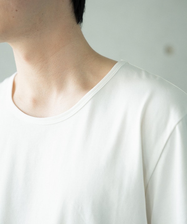 【WEB限定/クールマックス】COOLMAX COTTON BASIC CROPPED TEE 詳細画像 3